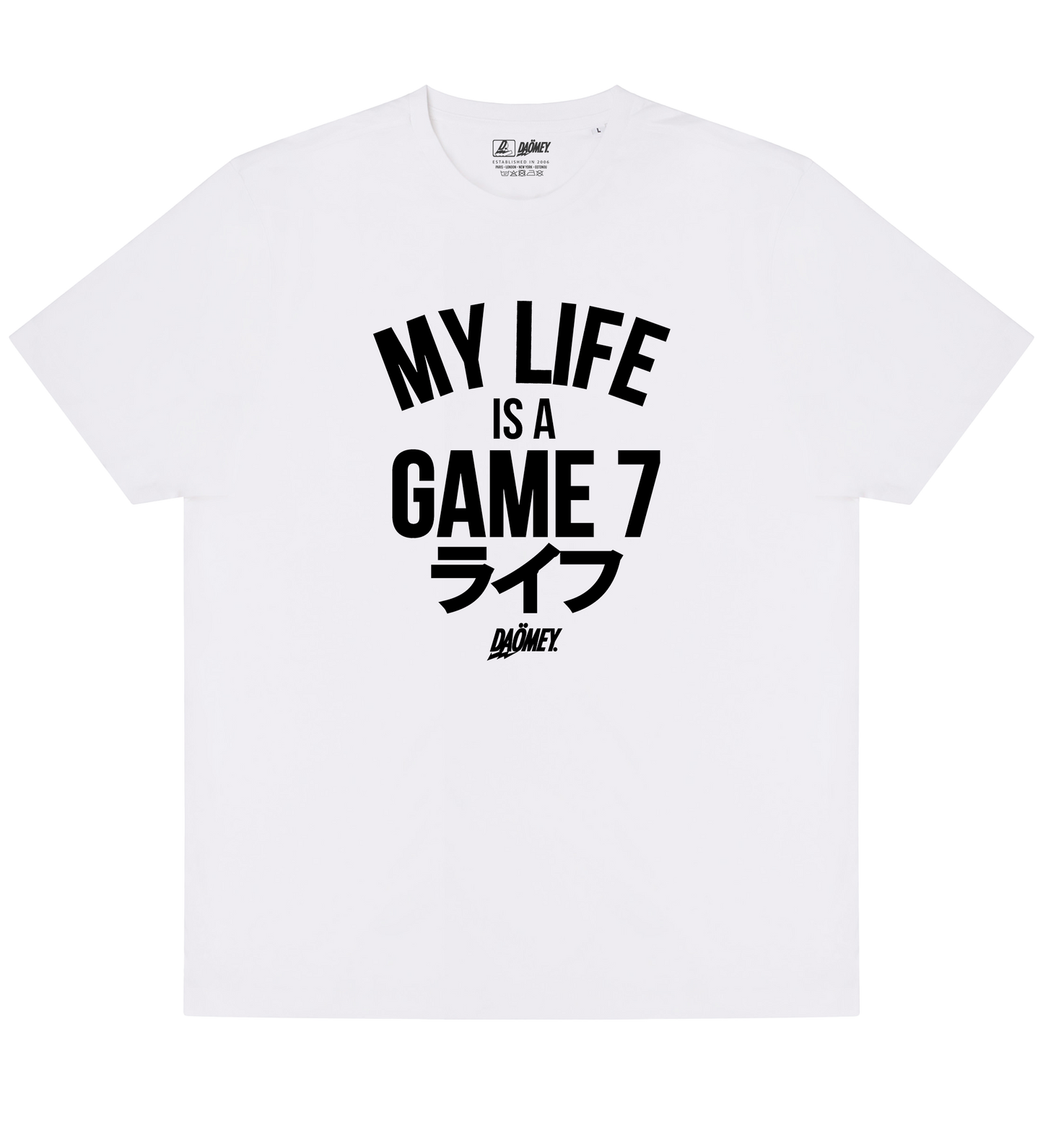 Game 7 Tee – White