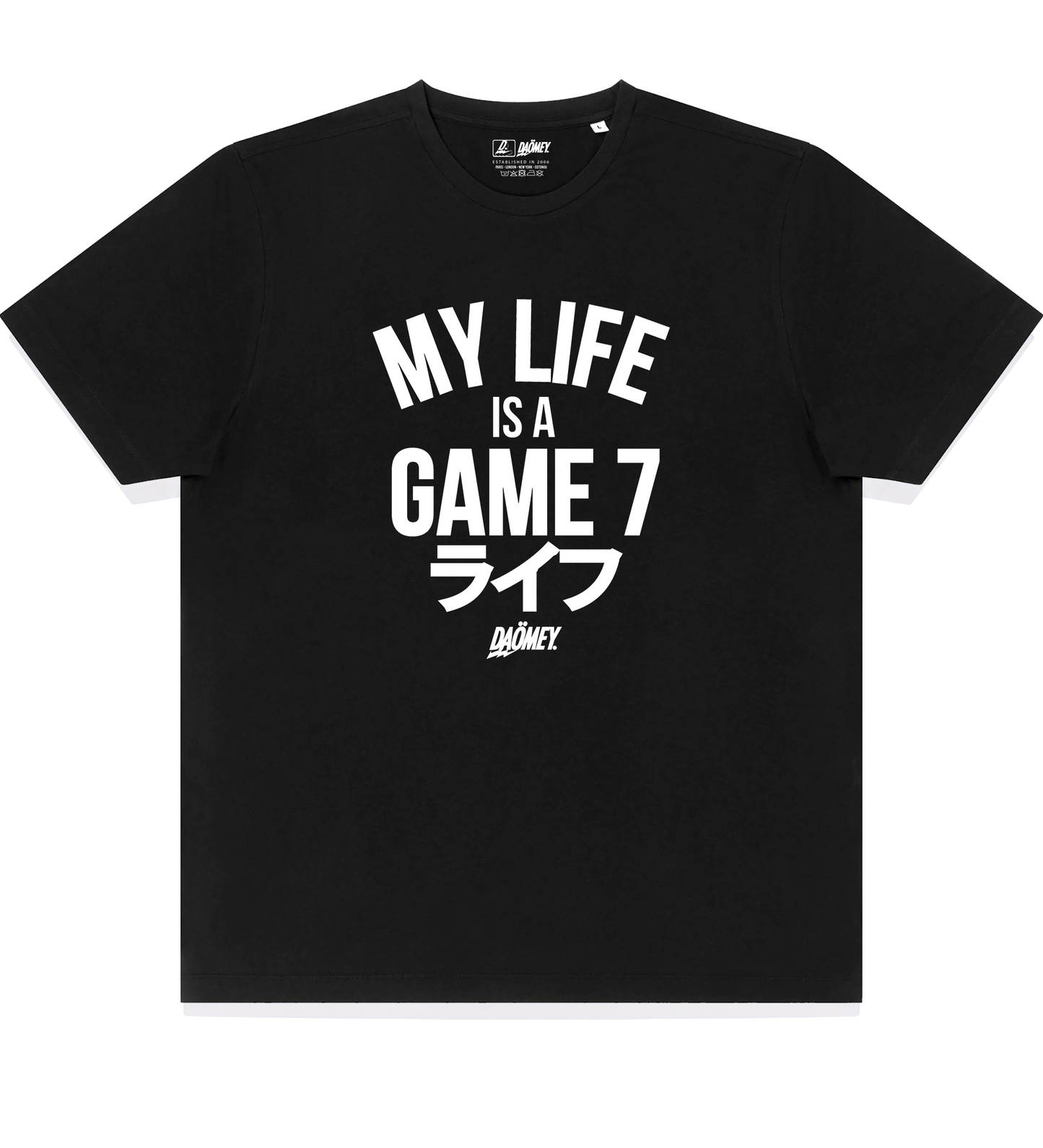 Game 7 Tee – Black