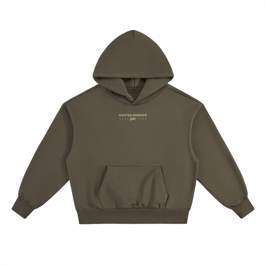 Rooted Essence | Oversized Heavyweight Fleece Hoodie