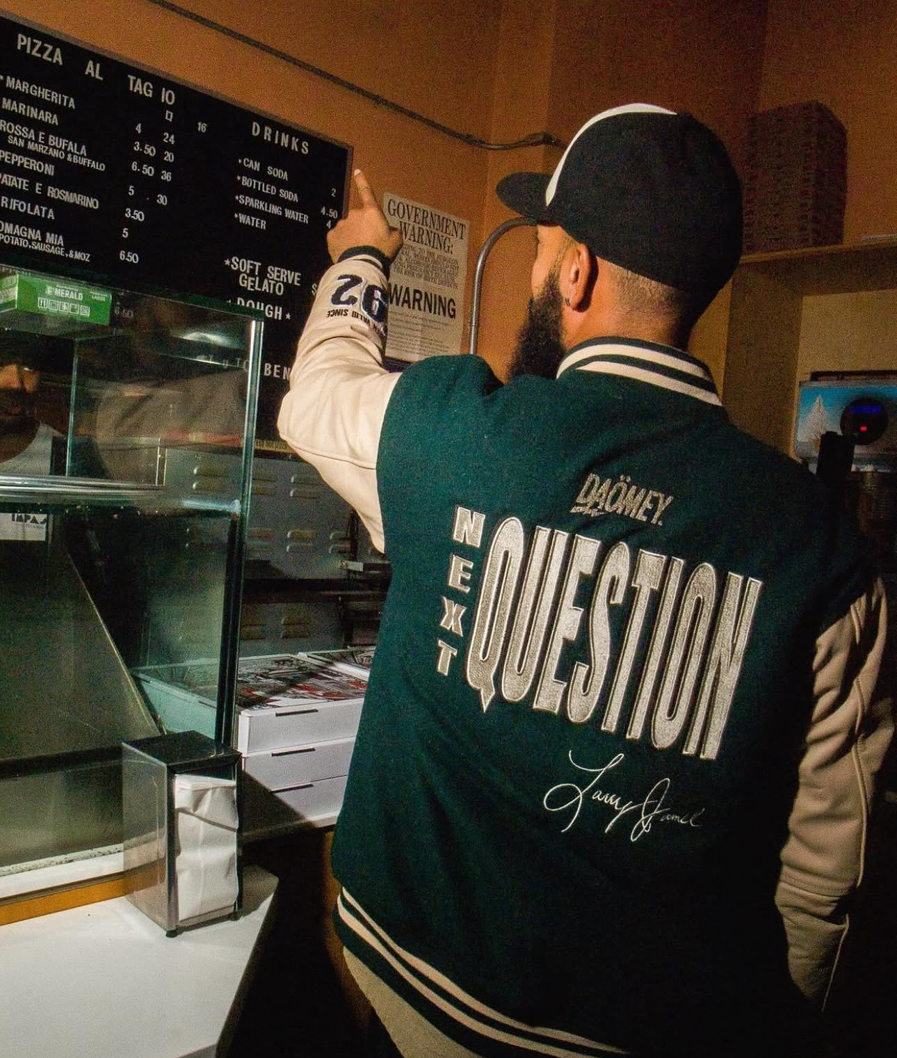 Larry Jamel x Daömey College Jacket