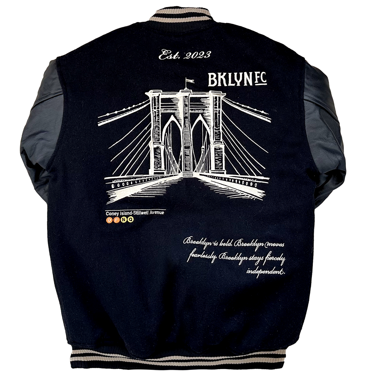 Daömey x Brooklyn FC College Jacket | This Product Is A Preorder